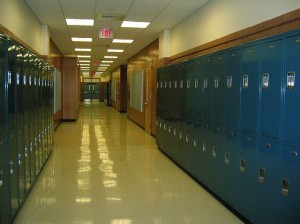 school hallway