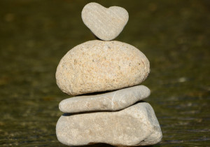 heart stone balance